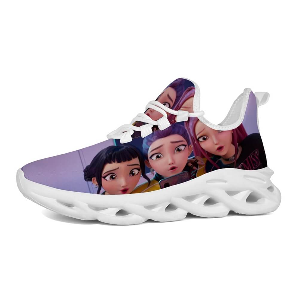 Exclusive Selfie Mode Anime Girls Custom Sneaks Inspired By Cyber Pop Culture
