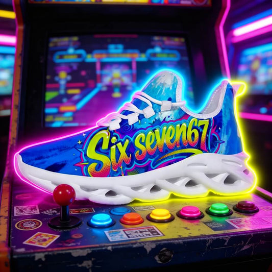 Exclusive 67 Graffiti Lettering Custom Sneaks Echoing Raw Street Culture