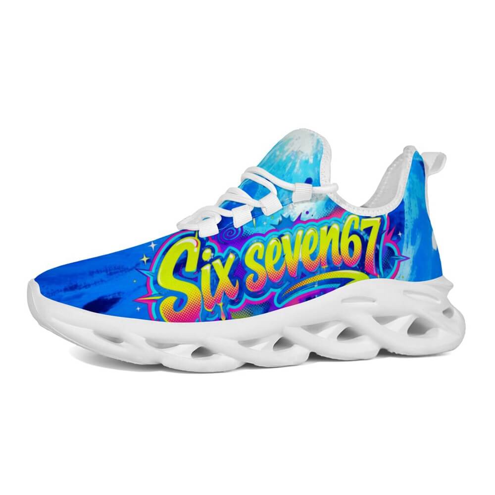 Exclusive 67 Graffiti Lettering Custom Sneaks Echoing Raw Street Culture