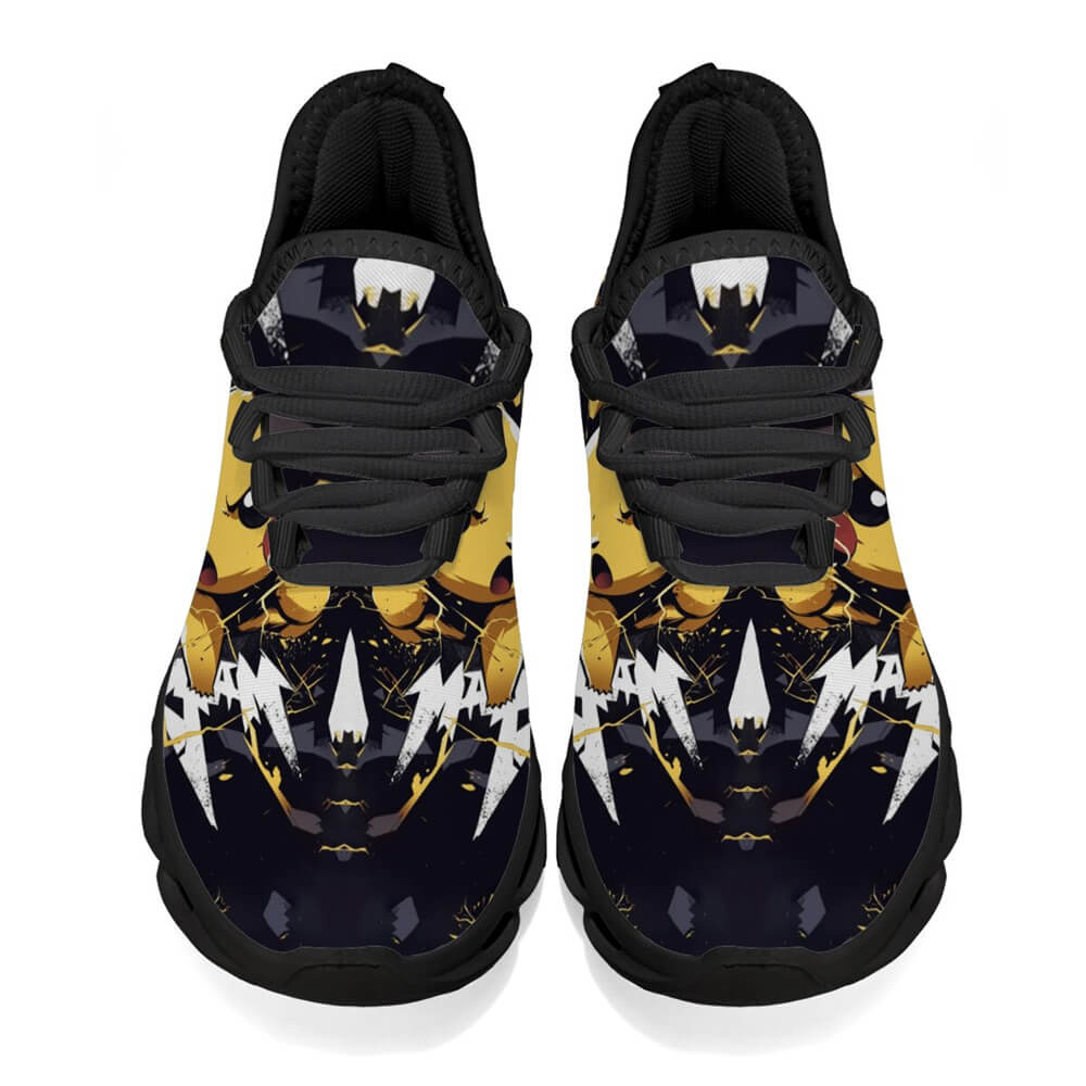 Electric Monster Shockwaves Custom Sneaks Embodying Neo Tokyo Otaku Vibe