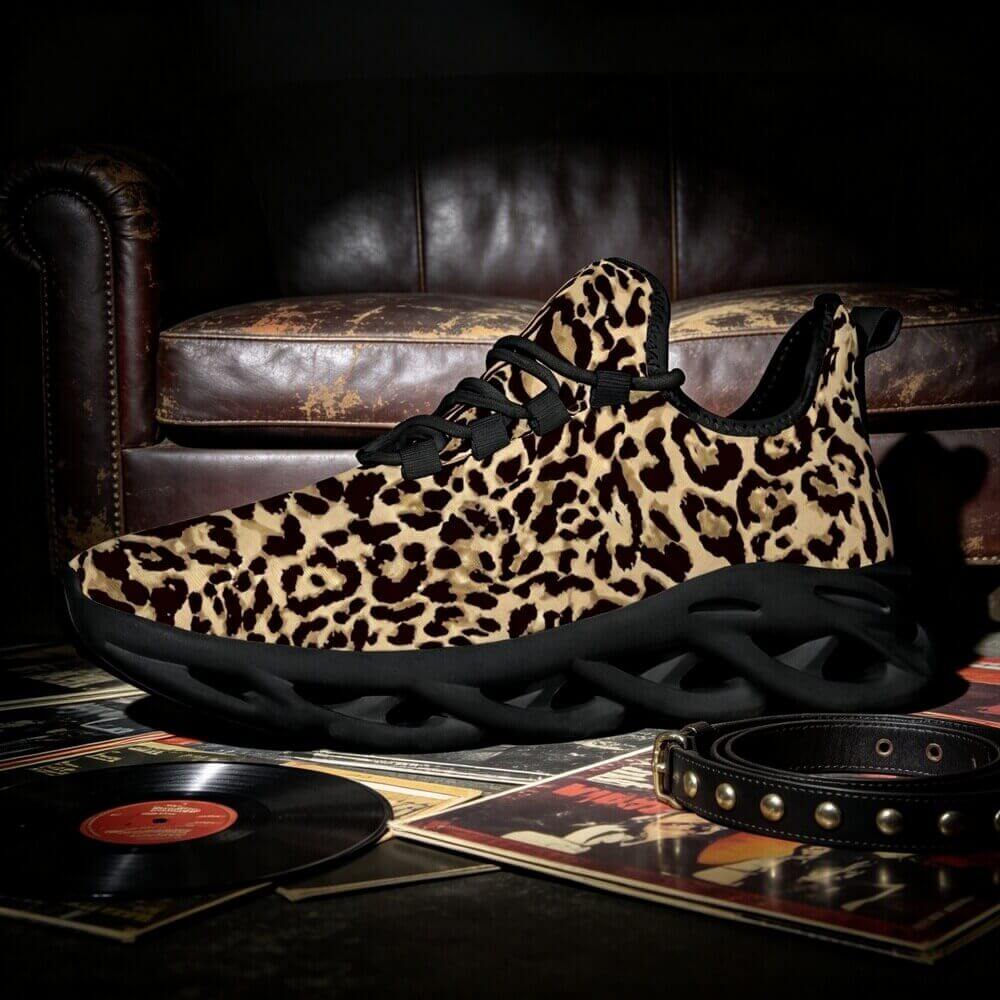 Exclusive Wild Leopard Custom Sneaks Inspired By Urban Culture