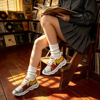 Limited Edition Abstract Graffiti Custom Sneaks Blending Raw Street Culture Drop