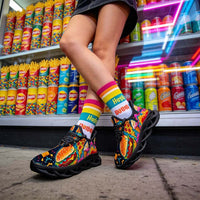 Exclusive Fast Food & Ice Cream Custom Sneaks Embodying Raw Street Culture