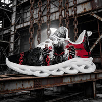 Midnight Chained Phantom Custom Sneaks Radiating Raw Metal Essence
