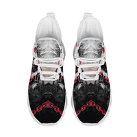 Midnight Chained Phantom Custom Sneaks Radiating Raw Metal Essence