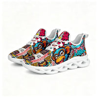Exclusive Rebel Monkey Mascot Custom Sneaks Embodying Raw Street Culture