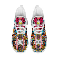 Exclusive Rebel Monkey Mascot Custom Sneaks Embodying Raw Street Culture