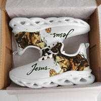 Signature Praying Hands & Faith Custom Sneaks Echoing Raw Street Cred