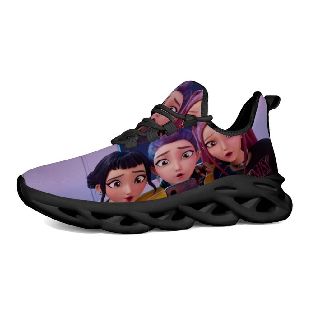 Exclusive Selfie Mode Anime Girls Custom Sneaks Inspired By Cyber Pop Culture