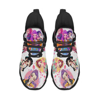 K-Pop Idol Girls Heart Gesture Custom Sneaks Embodying Harajuku Otaku Vibe