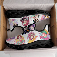 K-Pop Idol Girls Heart Gesture Custom Sneaks Embodying Harajuku Otaku Vibe