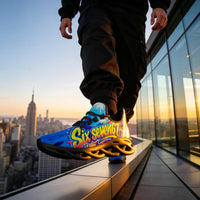 Exclusive 67 Graffiti Lettering Custom Sneaks Echoing Raw Street Culture