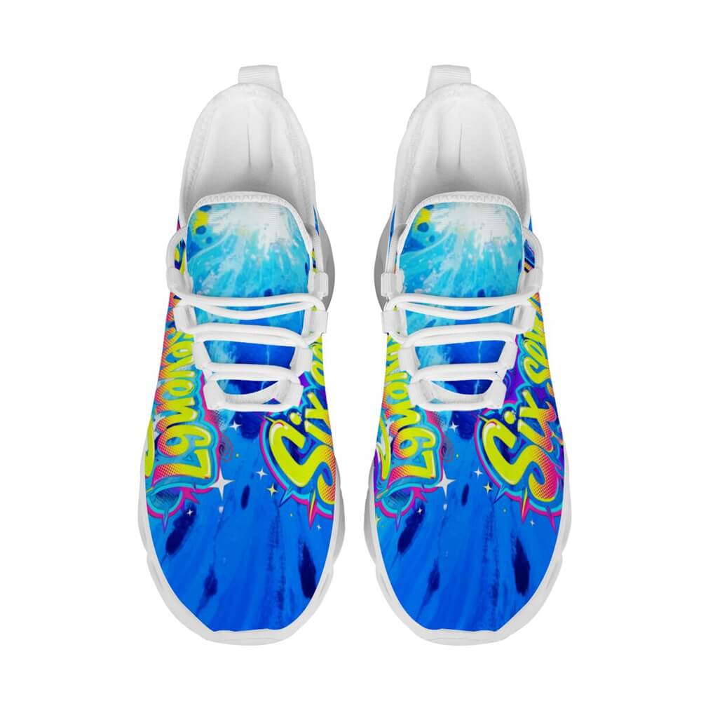 Exclusive 67 Graffiti Lettering Custom Sneaks Echoing Raw Street Culture