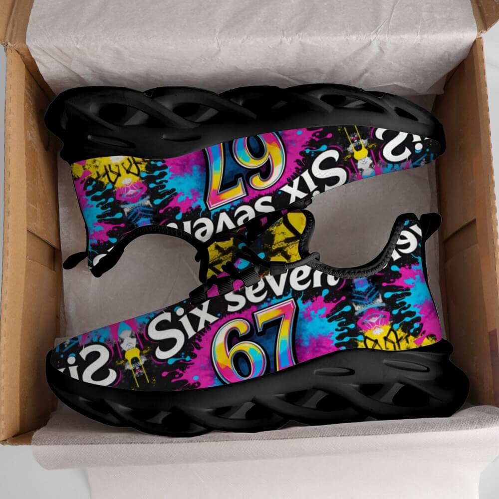 Pop Art 67 Graffiti Custom Sneaks Channelling Raw Street Identity Statement