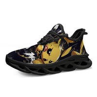 Electric Monster Shockwaves Custom Sneaks Embodying Neo Tokyo Otaku Vibe