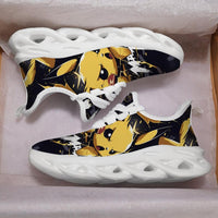 Electric Monster Shockwaves Custom Sneaks Embodying Neo Tokyo Otaku Vibe