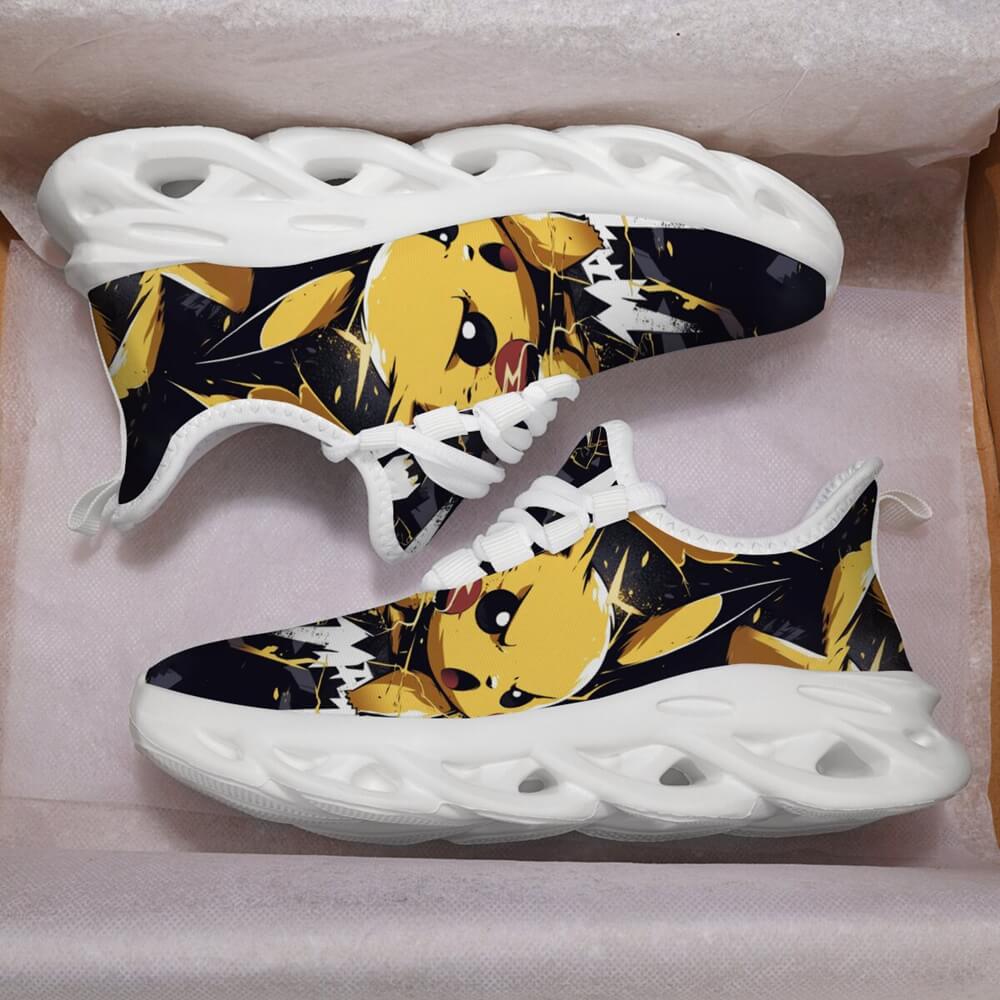 Electric Monster Shockwaves Custom Sneaks Embodying Neo Tokyo Otaku Vibe