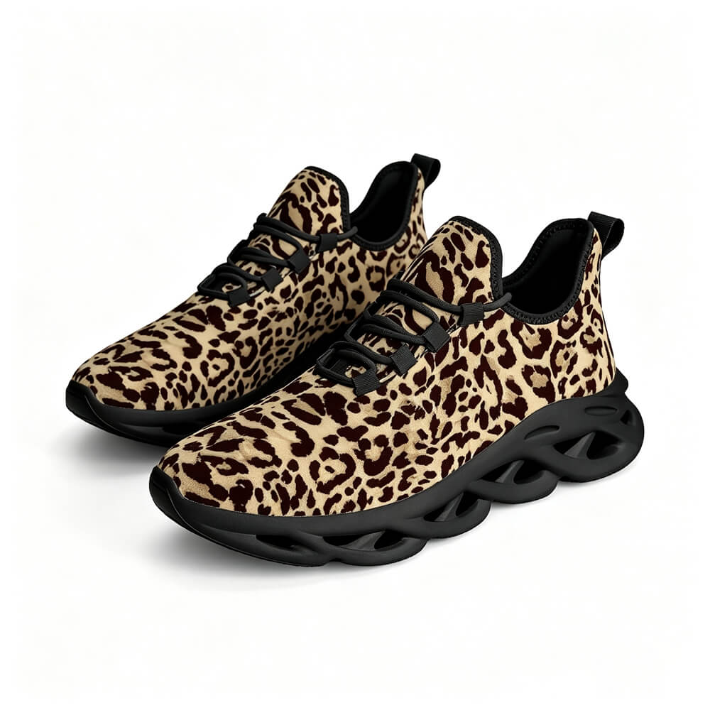 Exclusive Wild Leopard Custom Sneaks Inspired By Urban Culture