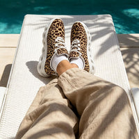 Exclusive Wild Leopard Custom Sneaks Inspired By Urban Culture